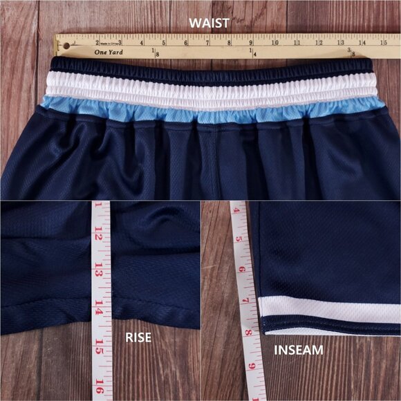 19Nine Hardwood History Large Villanova Wildcats 1984-1985 Retro Shorts Away USA - Picture 13 of 13